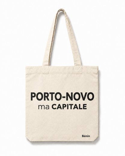 Tote-bag - PORTO-NOVO ma capitale