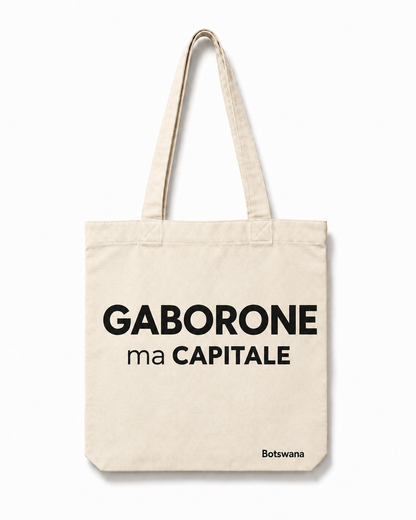 Tote-bag - GABORONE ma capitale