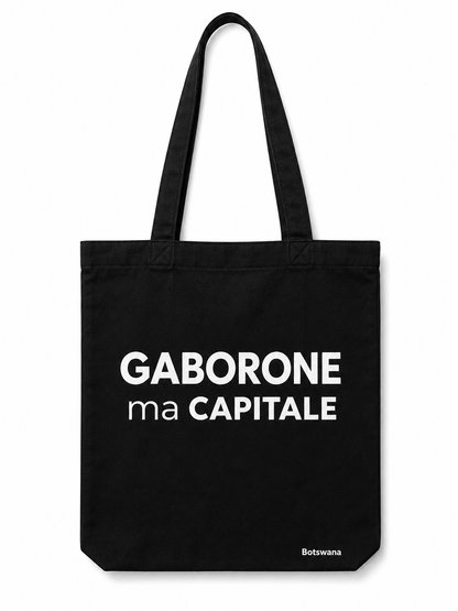 Tote-bag - GABORONE ma capitale
