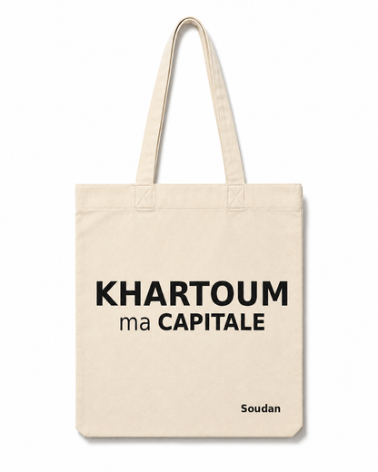Tote-bag KHARTOUM ma capitale