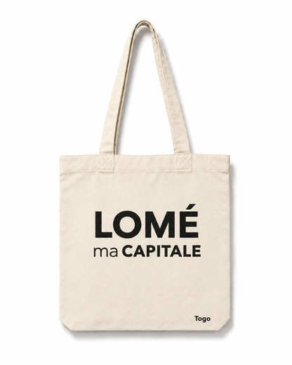 Tote-bag LOMÉ ma capitale
