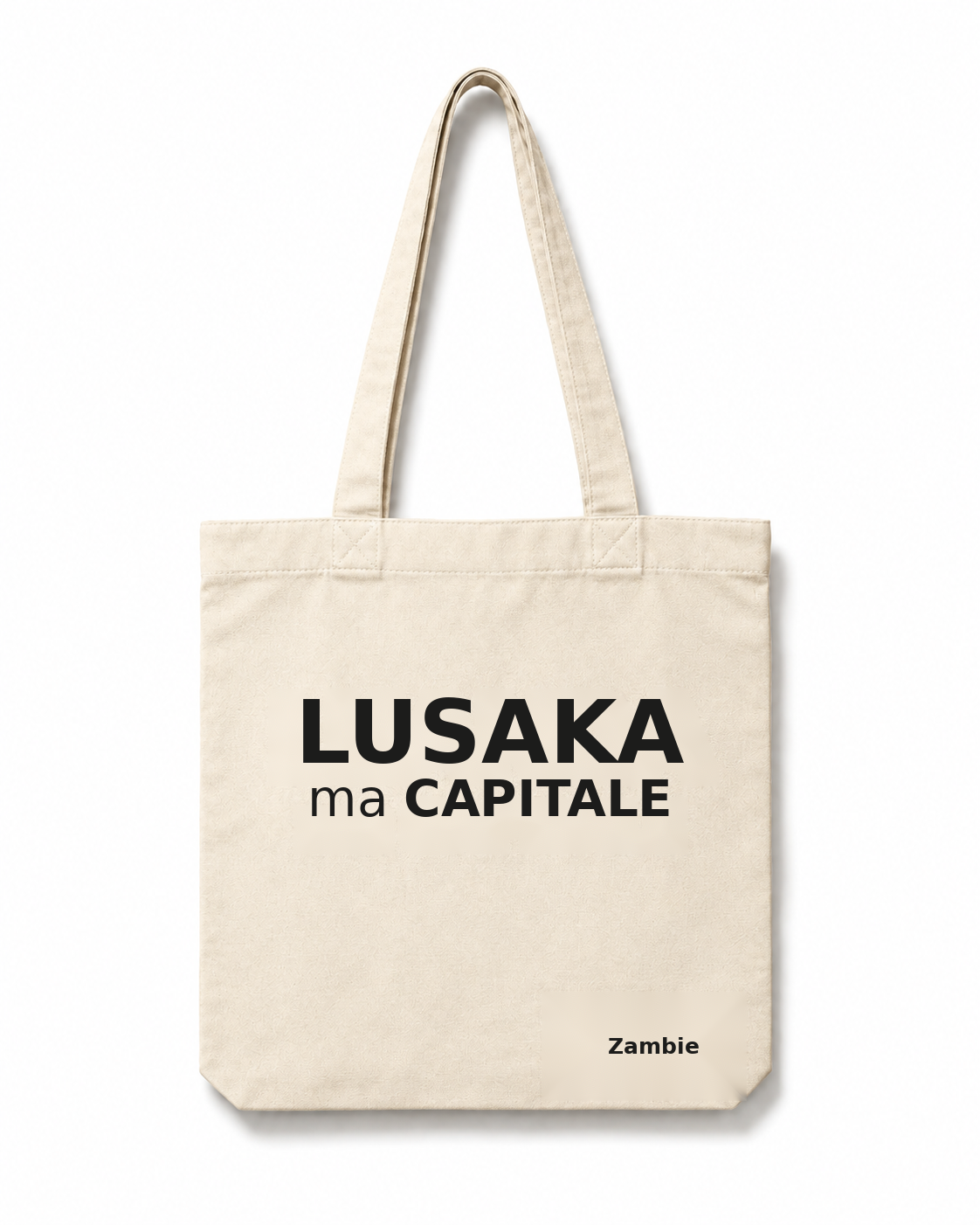 Tote-bag LUSAKA ma capitale