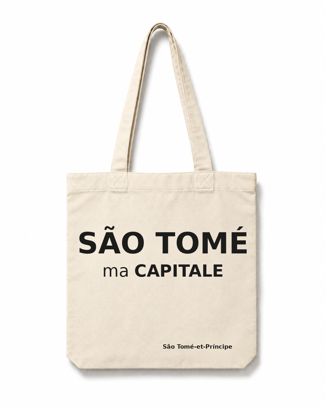 Tote-bag -  SÃO-TOMÉ ma capitale
